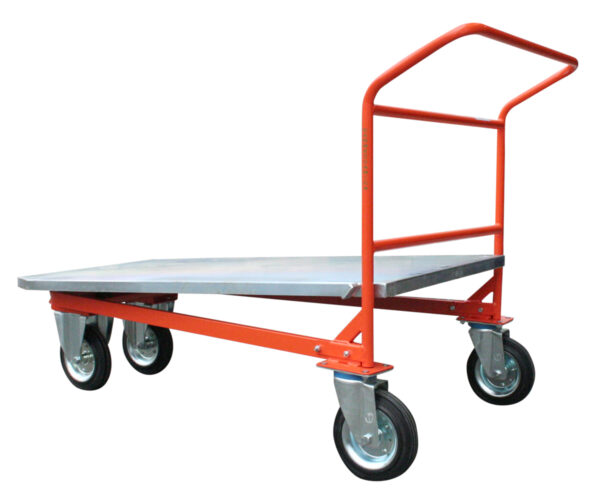 CRM037 | Carrello Professionale Cash & Carry Con Piano In Lamiera Liscia - immagine 3
