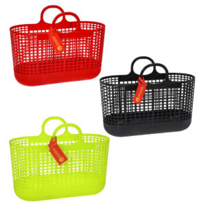 Borsa Spesa Vintage in Plastica Seconda Vita