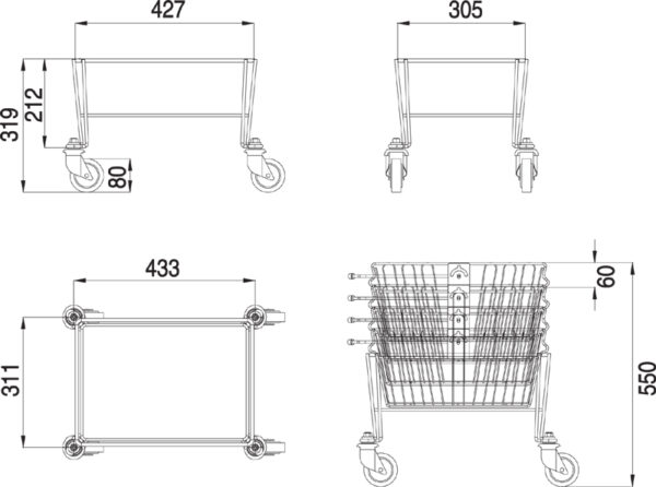 Cestini Spesa e Trolley |